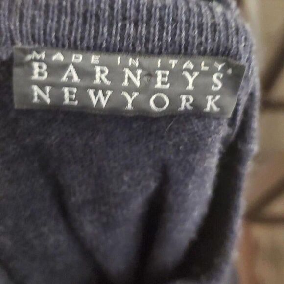 BARNEYS NEW YORK Merino Wool Turtlneck Sweater Size 16 - Picture 6 of 6